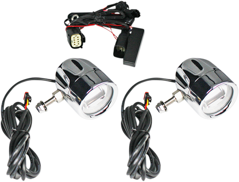 CUSTOM DYNAMICS LED Fog Light - SS8 - Chrome PB-FOG-SS8-C