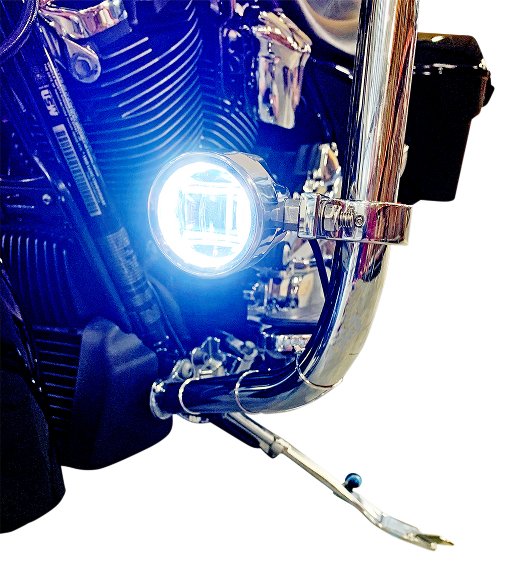 CUSTOM DYNAMICS LED Fog Light - Trike - Chrome PB-FOG-TKE-C