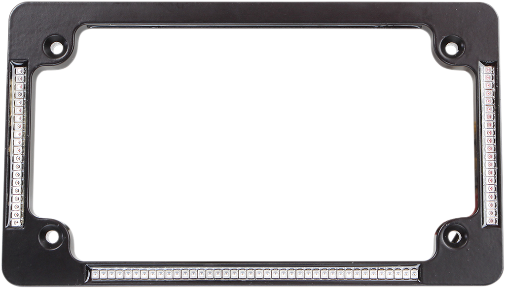 CUSTOM DYNAMICS License Plate Frame - Black TF04-B