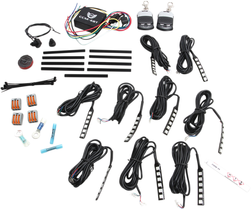 CUSTOM DYNAMICS Magical Wizard Light Kit - Sports Bike TMWK3BM6