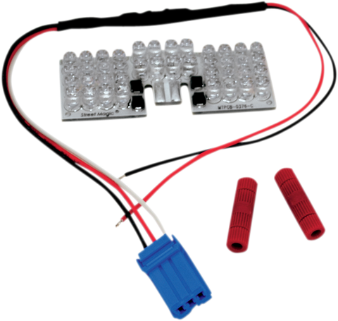 CUSTOM DYNAMICS LED Fender Tip Boards - Red Dual-Intensity GEN-FT-R-D