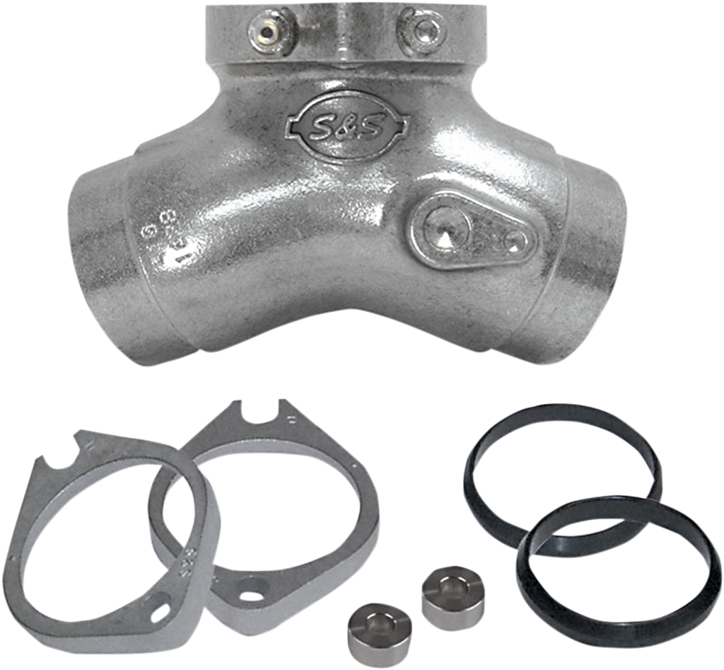 S&S CYCLE Manifold Conversion Kit - 80" Evolution Big Twin 160-1658