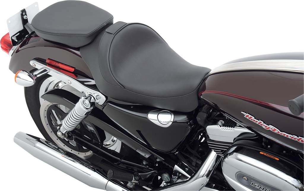 DRAG SPECIALTIES Rear Solo Seat - Wide - Smooth - XL '04-'22 0804-0409