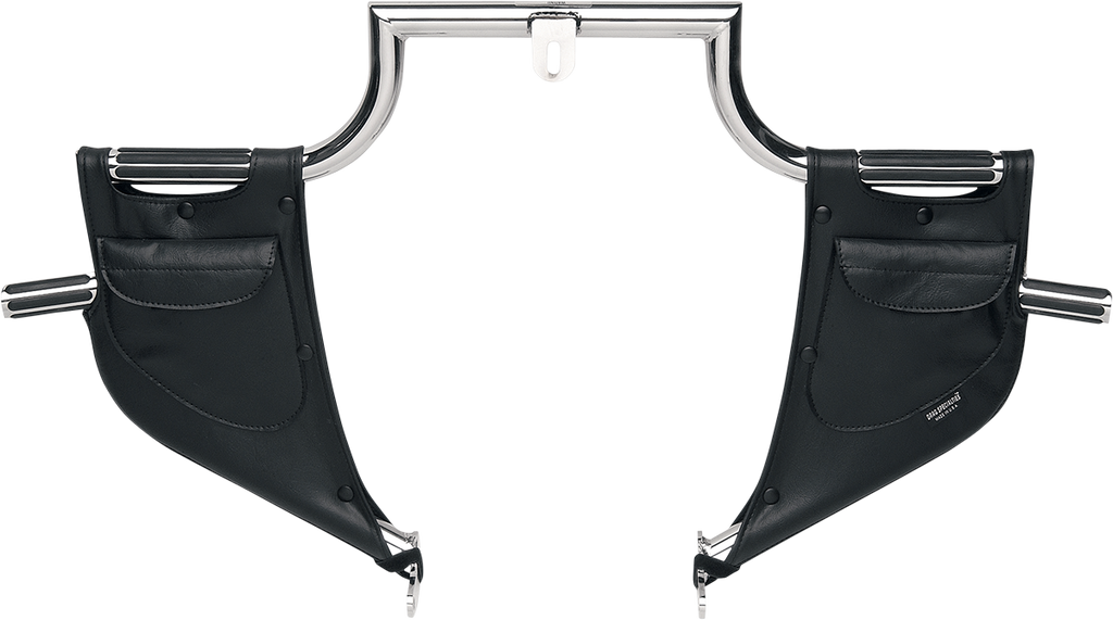 DRAG SPECIALTIES Plain Lower - Black - VTX1300 3550-0039