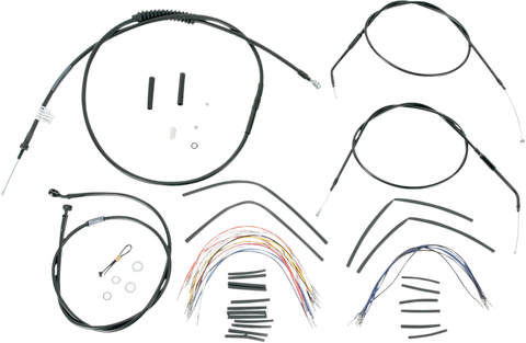 BURLY BRAND Control Kit - 14" Ape Hanger Handlebars B30-1000