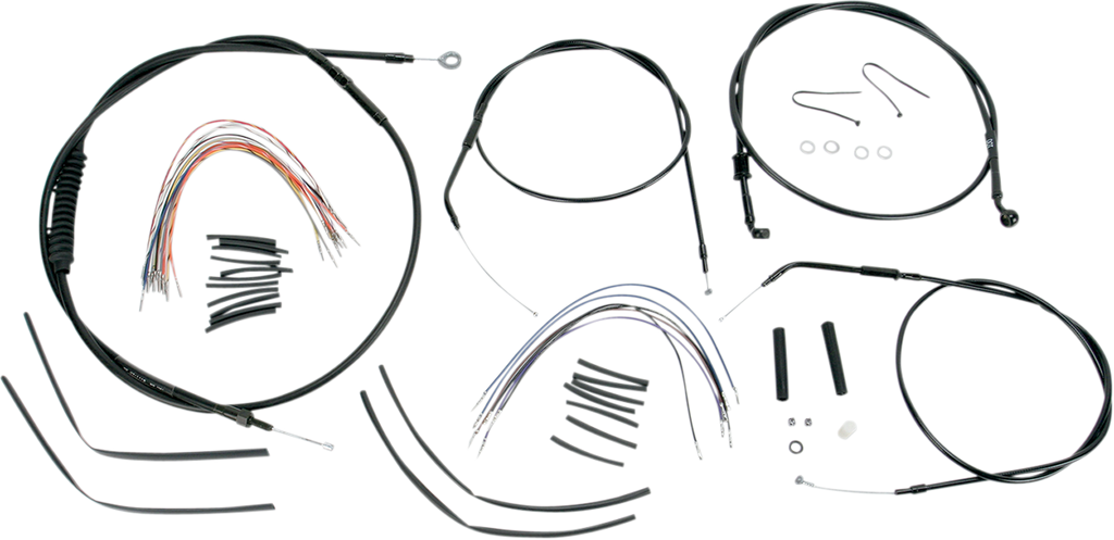 BURLY BRAND Control Kit - 16" Ape Hanger Handlebars B30-1003
