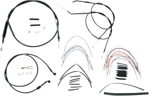 BURLY BRAND Control Kit - 16" Ape Hanger Handlebars B30-1005
