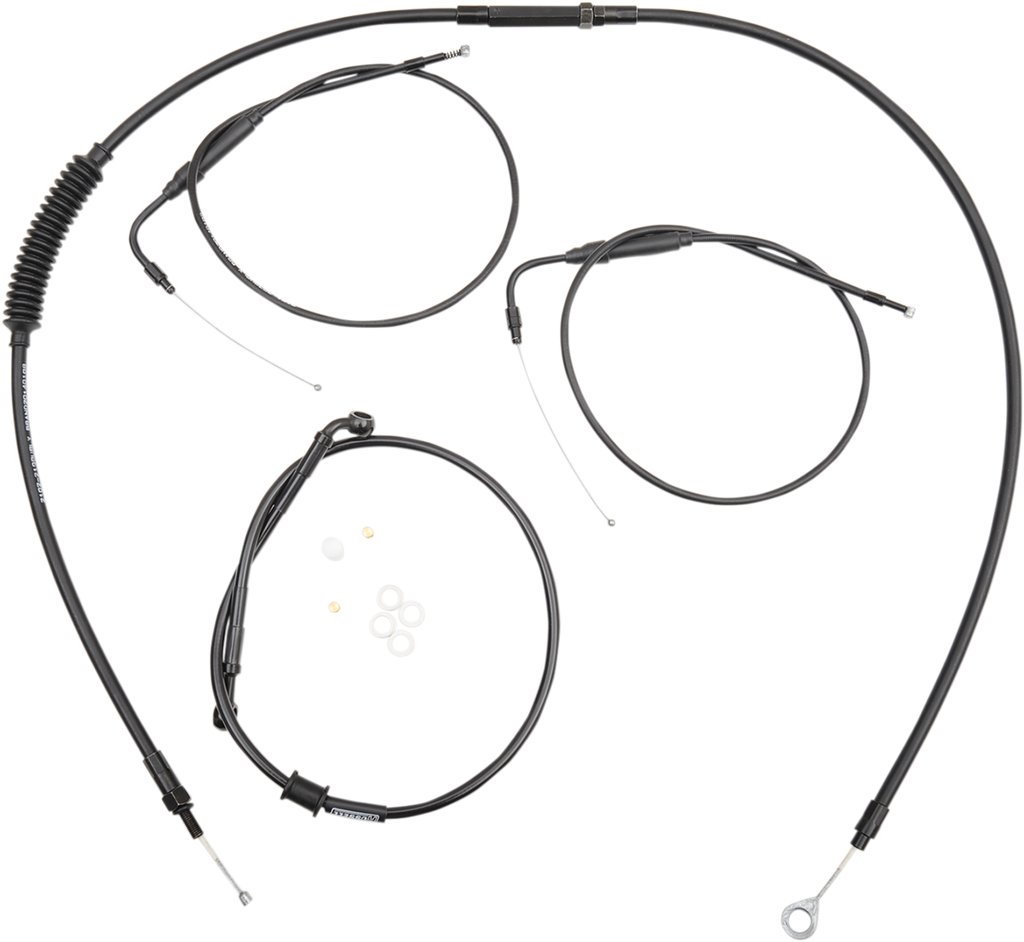 BURLY BRAND Handlebar Cable And Brake Line Kit - Clubman Handlebars B30-1099