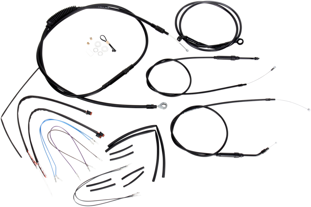 BURLY BRAND Control Kit - 12" Ape Hanger Handlebars B30-1067