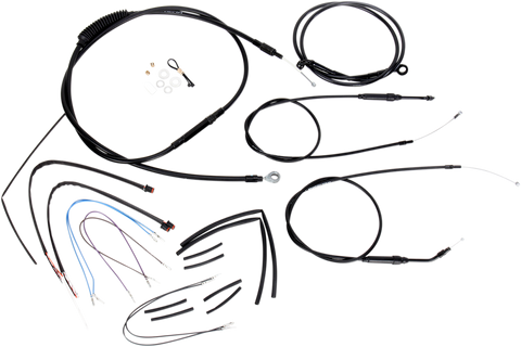 BURLY BRAND Control Kit - 12" Ape Hanger Handlebars B30-1067
