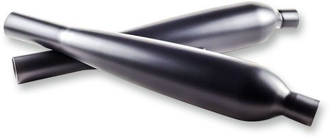 BRITISH CUSTOMS Sleeper Pro* Mufflers - Black BC902-120-B