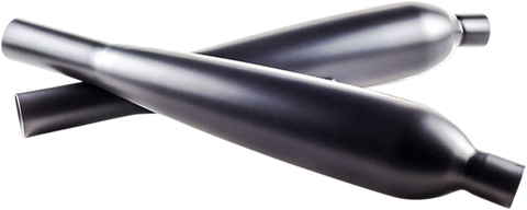 BRITISH CUSTOMS Sleeper Pro* Mufflers - Black BC902-123-B