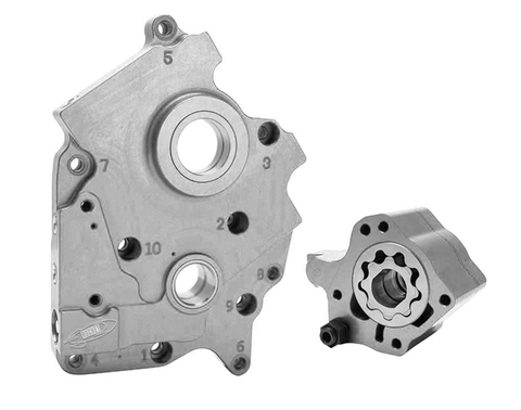 Oil Pump And Cam Plate `17 Up M8 Twin Cooled