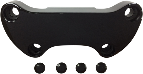DRAG SPECIALTIES Handlebar Clamp - Skirt - Black 03-0106A-NUB