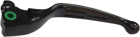 DRAG SPECIALTIES Clutch Lever - Wide Blade - Slotted - Black H07-0604MB-C