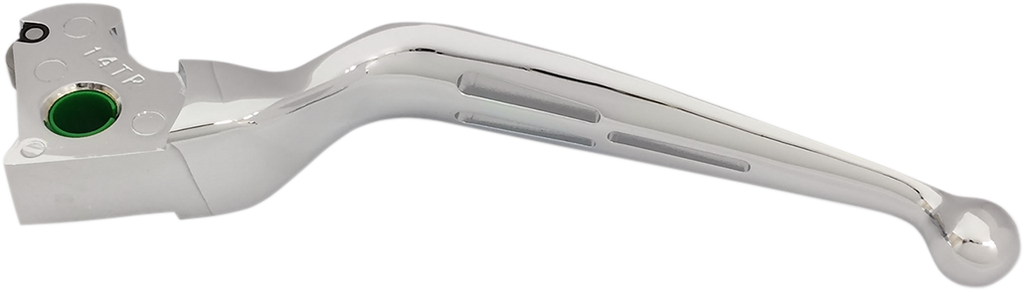 DRAG SPECIALTIES Clutch Lever - Wide Blade - Slotted - Chrome H07-0606-C