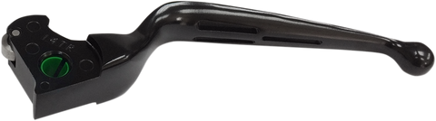 DRAG SPECIALTIES Clutch Lever - Wide Blade - Slotted - Black H07-0606MB-C