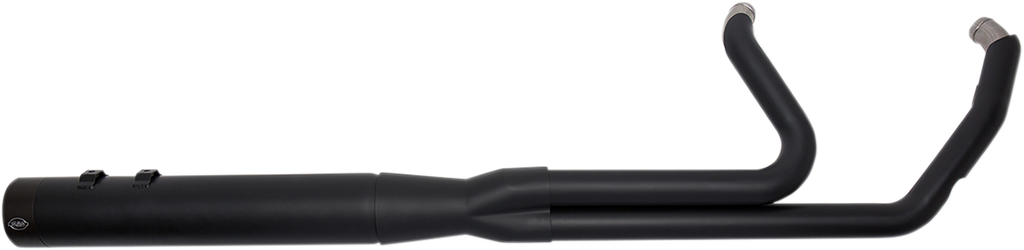 S&S CYCLE 2:1 Exhaust for FL - Black 550-0729