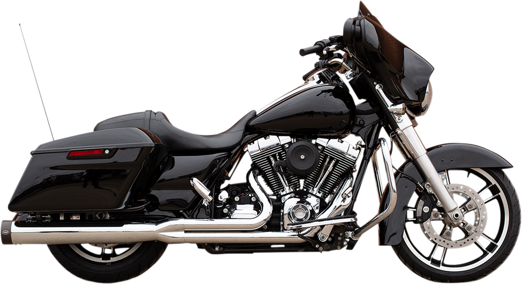S&S CYCLE 2-into-1 Exhaust for '95-'16 FL - Chrome 550-0776