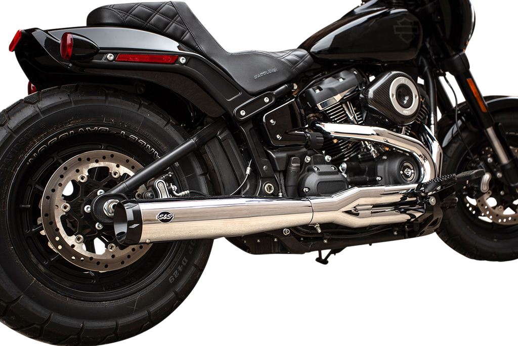 S&S CYCLE Super Street 2:1 Exhaust System - Chrome 550-0790