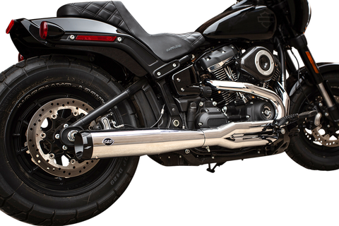 S&S CYCLE Super Street 2:1 Exhaust System - Chrome 550-0790