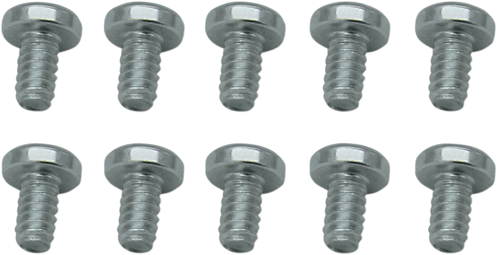 S&S CYCLE Throttle Plate Screws - 10-Pack 50-0064