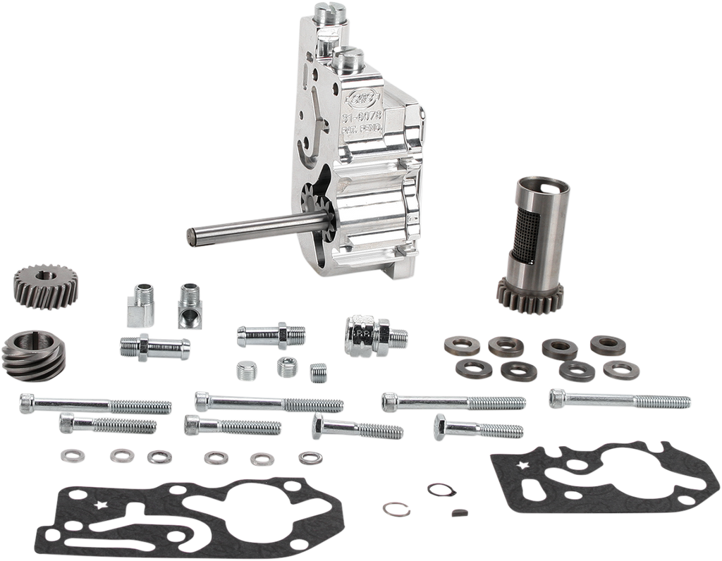 S&S CYCLE HVHP Oil Pump Cover Kit - Standard 31-6298