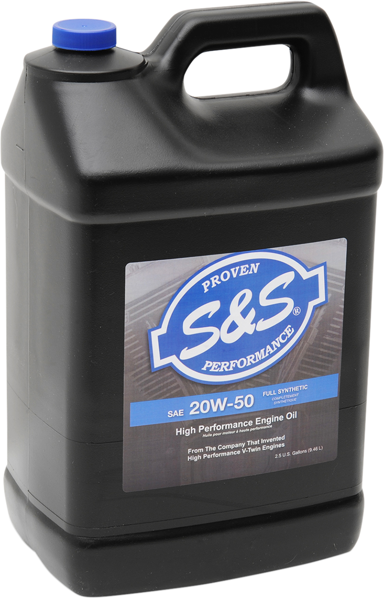 S&S CYCLE Synthetic Oil 20W-50 - 2.5 U.S. gal. 153749