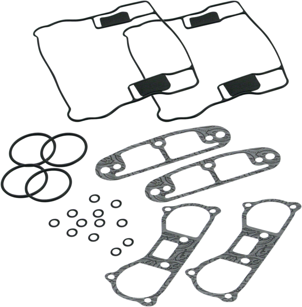 S&S CYCLE Rocker Box Gasket Kit - EVO Big Twin 90-4091