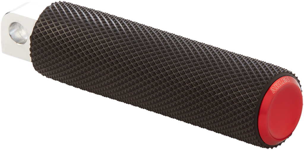 ARLEN NESS Footpegs - Knurled - Red 07-938
