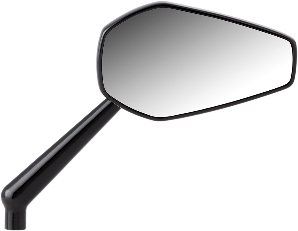 ARLEN NESS Mirror - Mini/Stocker - Side View - Hexagon - Black - Right 13-158