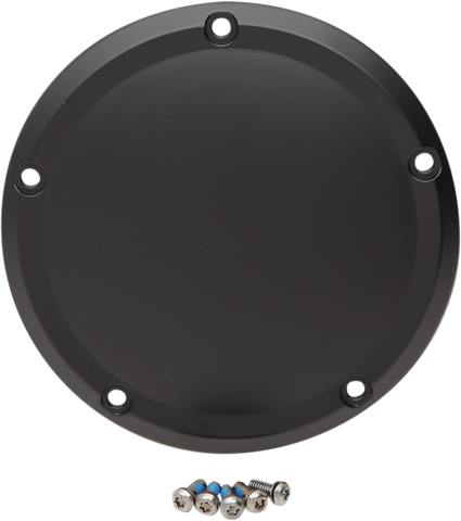 DRAG SPECIALTIES Derby Cover - Matte Black D33-0110MB