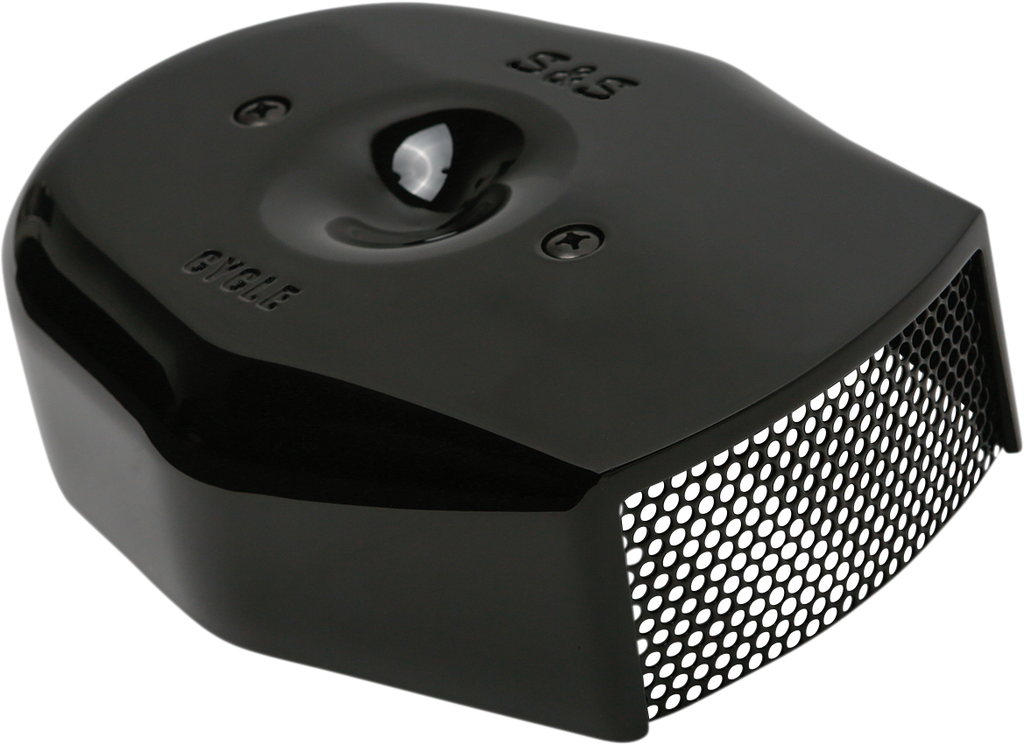 S&S CYCLE Stealth Tribute Air Cleaner Cover - Black 170-0593