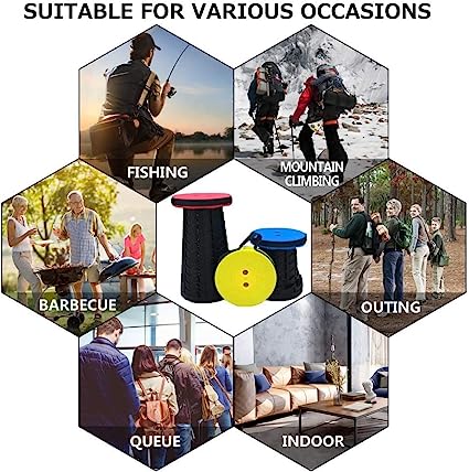 Telescoping Foldable Motorcycle Stool for Adults