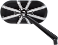 ARLEN NESS 10 Gauge Mirror - Black - Right 13-162