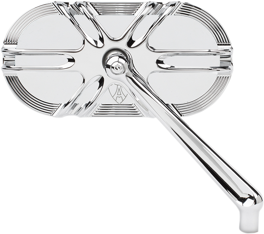 ARLEN NESS Deep Cut Mirror - Chrome - Left 13-165