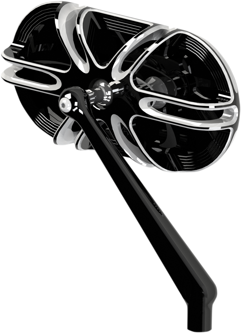 ARLEN NESS Deep Cut Mirror - Black - Right 13-166