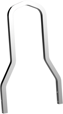 DRAG SPECIALTIES Square Sissy Bar - Chrome - 10.02" H x 8.25" W 50262611