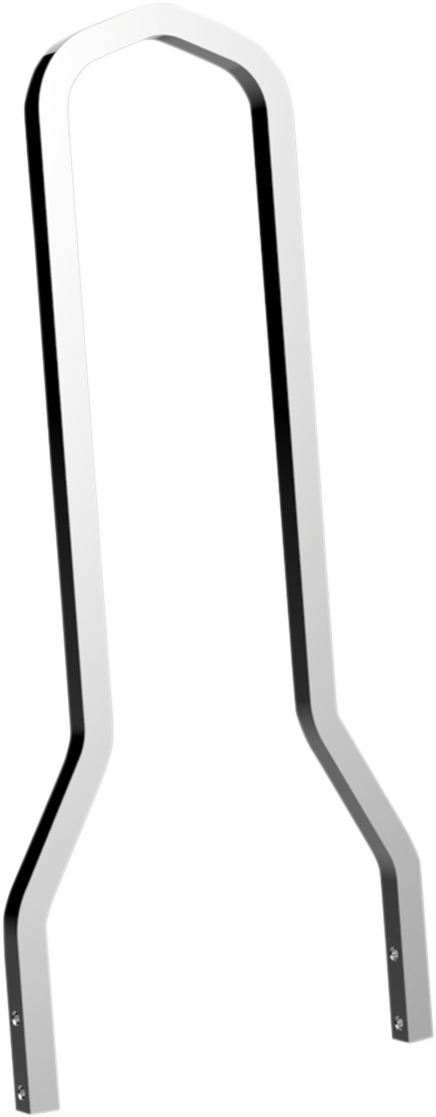DRAG SPECIALTIES Square Sissy Bar - Chrome - 15.14" H x 8.25" W 50262612