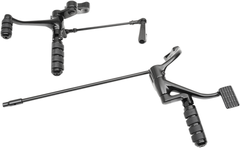 DRAG SPECIALTIES Forward Control - 2" Extended - Black - XL 056281