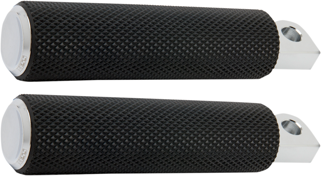 ARLEN NESS Footpegs - Knurled - Chrome 07-924