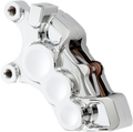 ARLEN NESS 6-Piston Caliper - Front Left - Chrome - 11.8