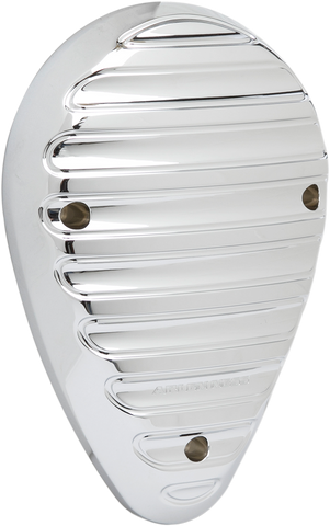 ARLEN NESS Finned Horn Cover - Chrome I-1239