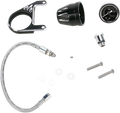 ARLEN NESS Oil Pressure Gauge Kit - Deep Cut - Black 15-670