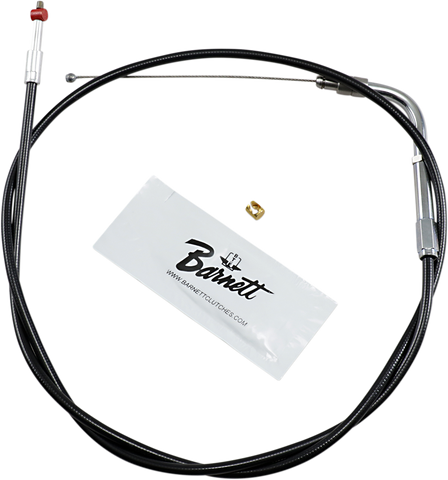 BARNETT Throttle Cable - +6" - Black 101-30-30012-06