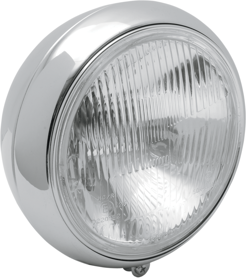 DRAG SPECIALTIES 7" Smooth Headlight - FLST - Chrome L20-6084E