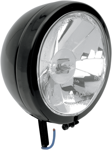 DRAG SPECIALTIES Stud Mount Spot Light - 4-1/2" - Black 20-0412B