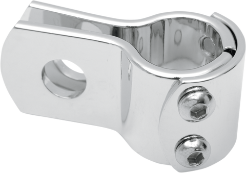 DRAG SPECIALTIES Clamp - Multi Functional - 1.125" - 3-Piece - Chrome 77-6018