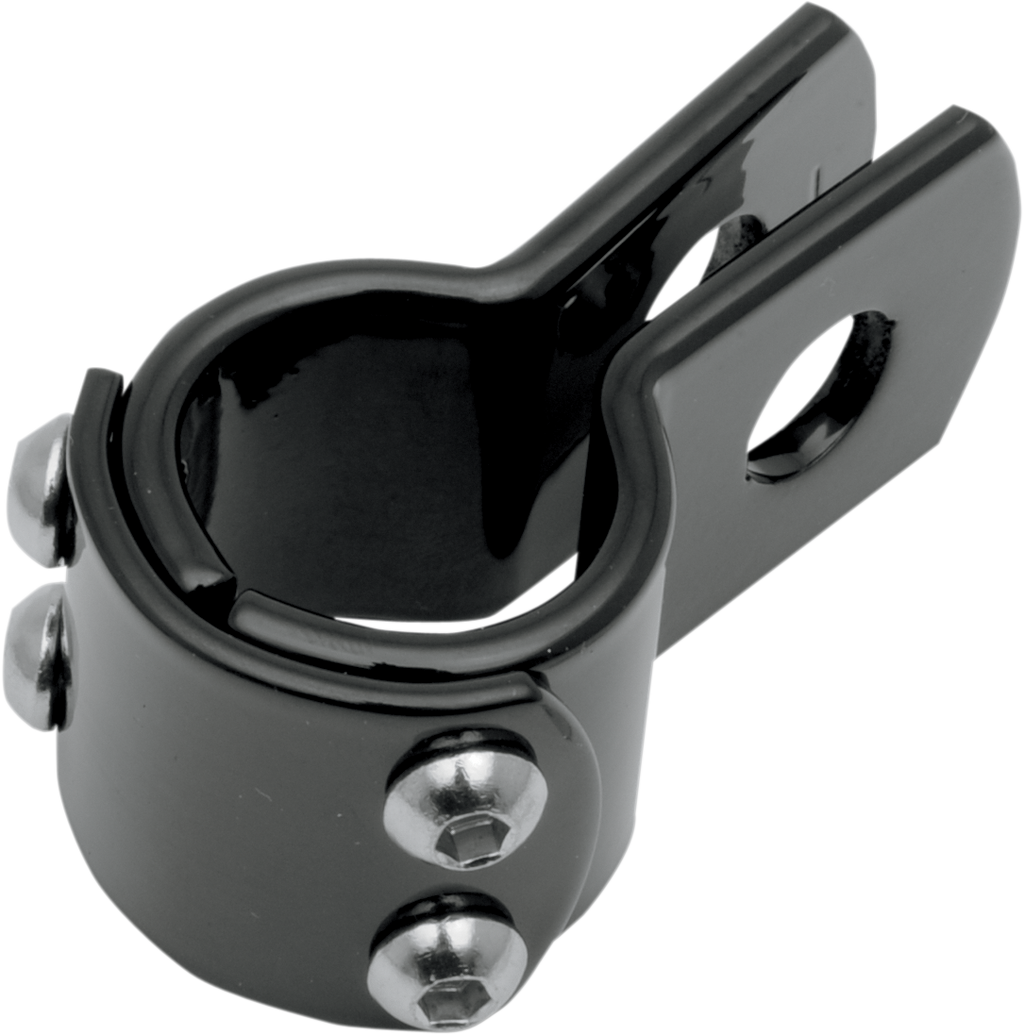 DRAG SPECIALTIES Clamp - Multi Functional - 1-1/4" - 3-Piece - Black 77-6019B