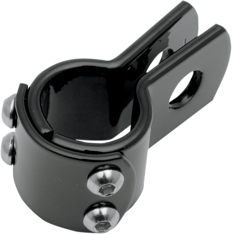 DRAG SPECIALTIES Clamp - Multi Functional - 1-1/4" - 3-Piece - Black 77-6019B